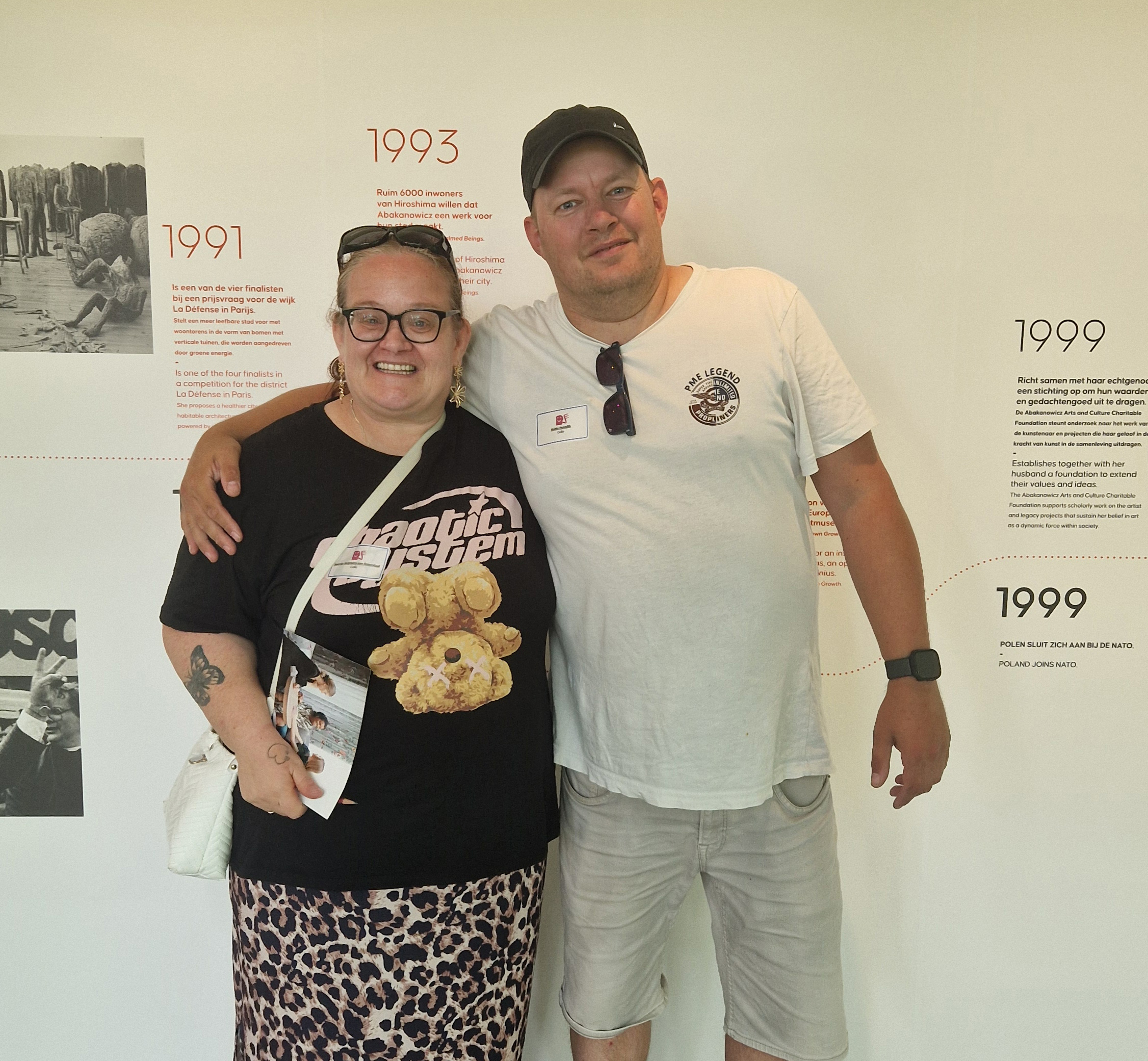 Noortje en Robin tijdens een eerder bezoek aan het Noordbrabants Museum.